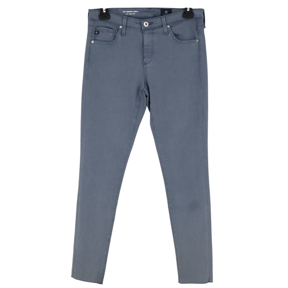 AG Jeans Womens 27 Waist Blue The Legging Ankle Super Skinny Adriano Goldschmied